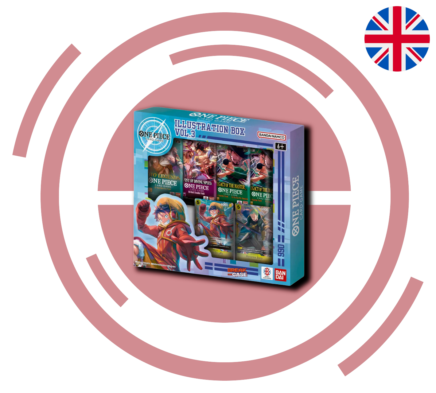 One Piece TCG: Illustration Box Vol. 3 (Preorder/Release date: 22.08.25)