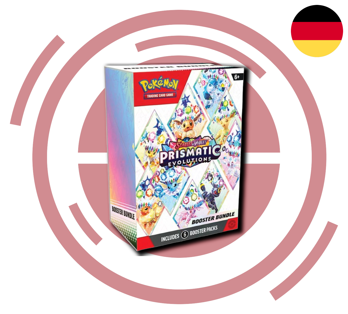 Pokemon TCG: Prismatische Evolutionen - Boosterbundle [DE]