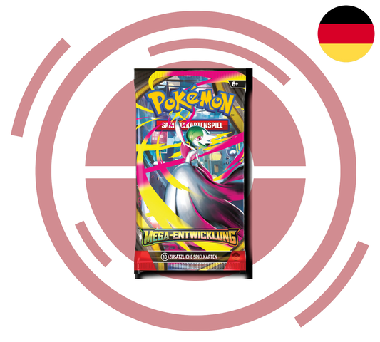 Pokemon TCG: Mega-Entwicklungen - Booster [DE] (Preorder/Release Date: voraussichtlich 26.09.2025)