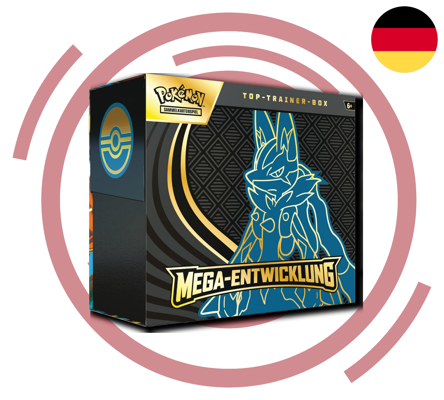 Pokemon TCG: Mega-Entwicklungen - Top Trainer Box [DE] (Preorder/Release Date: voraussichtlich 26.09.2025)