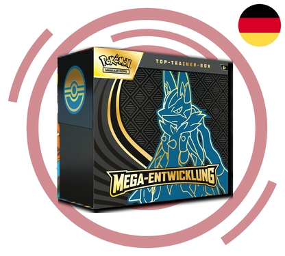 Pokemon TCG: Mega-Entwicklungen - Top Trainer Box [DE] (Preorder/Release Date: voraussichtlich 26.09.2025)