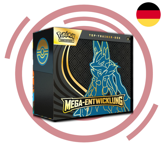 Pokemon TCG: Mega-Entwicklungen - Top Trainer Box [DE] (Preorder/Release Date: voraussichtlich 26.09.2025)