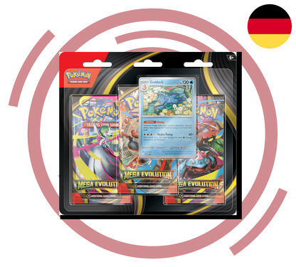 Pokemon TCG: Mega-Entwicklungen - Booster-Blister [DE] (Preorder/Release Date: voraussichtlich 26.09.2025)