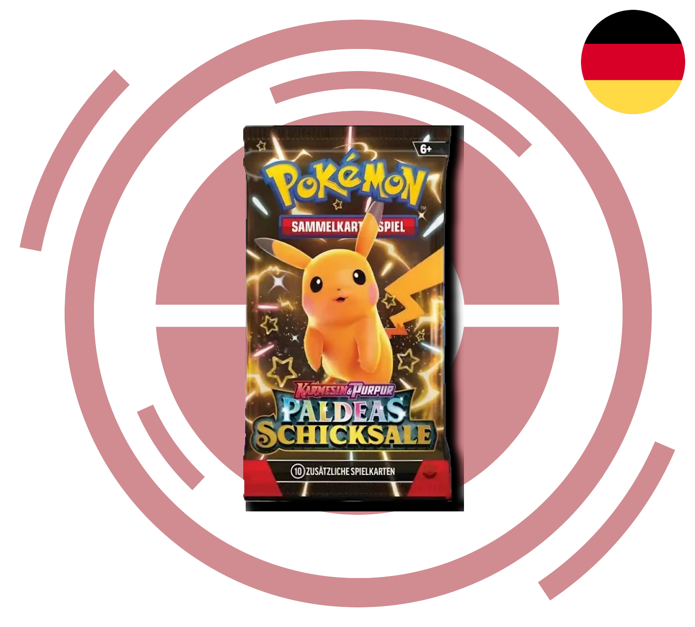 Pokemon TCG: Karmesin & Purpur - Paldeas Schicksale Booster [DE]