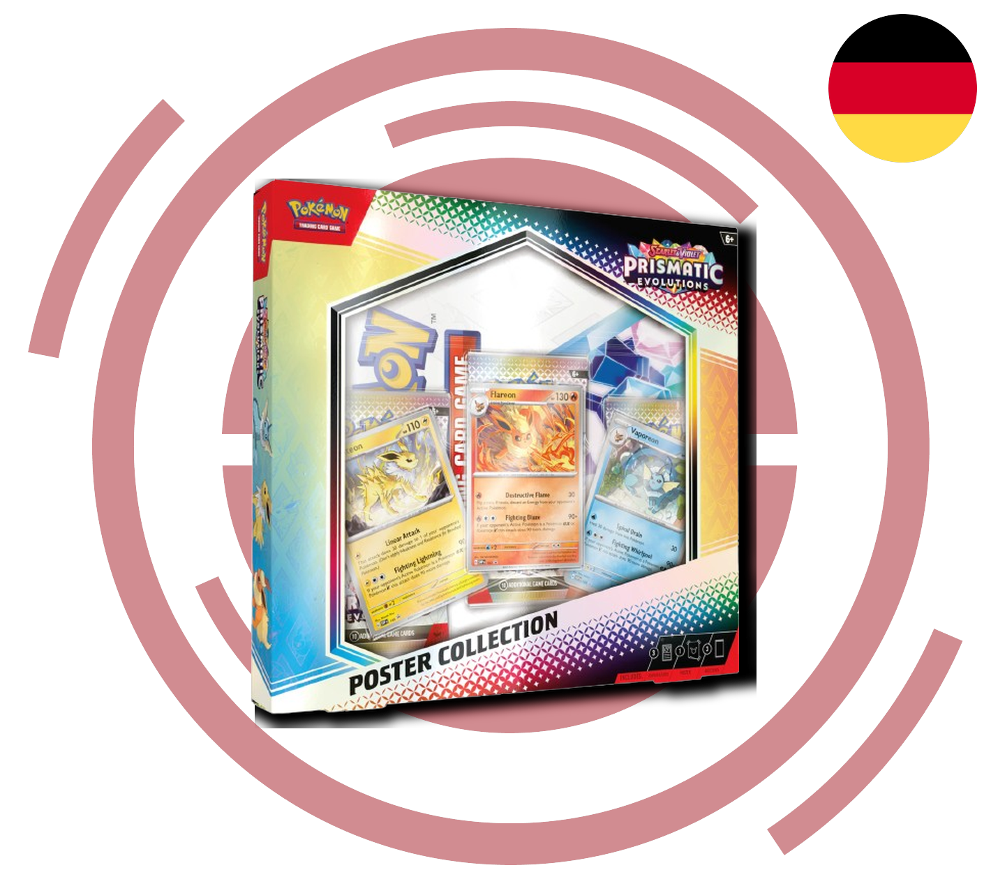 Pokemon TCG: Prismatische Evolutionen - Poster Collection [DE]