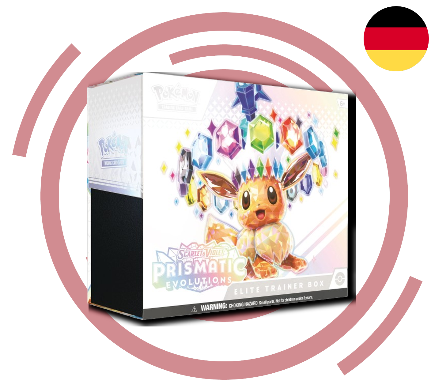 Pokemon TCG: Prismatische Evolutionen - Top Trainer Box [DE]