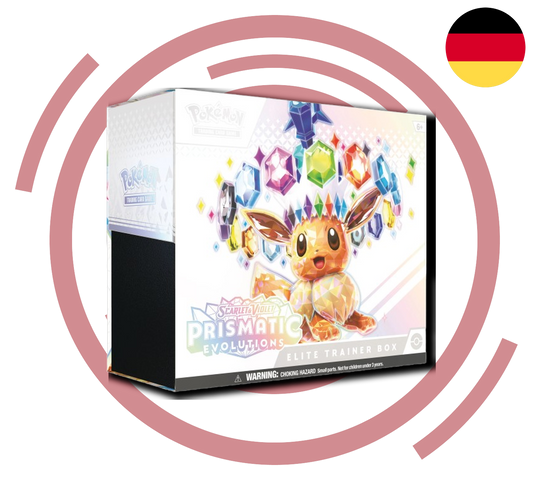 Pokemon TCG: Prismatische Evolutionen - Top Trainer Box [DE]