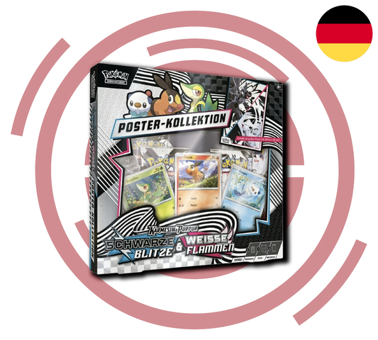 Pokemon TCG: Schwarze Blitze & Weiße Flammen - Poster-Kollektion [DE] (Preorder/Release Date: 18.07.2025)